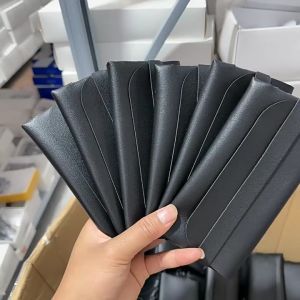 Kotak Kacamata Buatan Tangan Dari Kulit Tas Lembut Kacamata Hitam Kaset Portabel Yang Tahan Lamaa