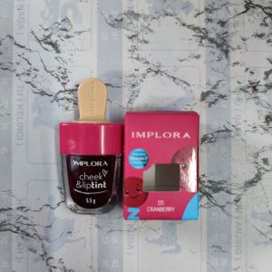 LIPTINT IMPLORA PER 6PCS IMPLORA CHEEK N LIPTINT LIPTINT ICE CREAM LIPSTIK CAIR LIPSTIK MATTE