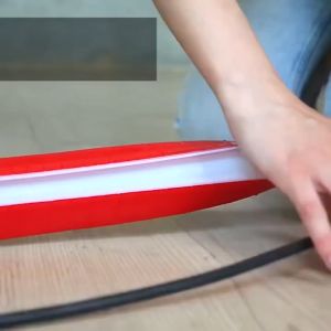 1-5mCord Management Cable Raceway Wire Channel Desk Cable Organizer Background Cord Cover Raceway Kit Accessories for Home Offices