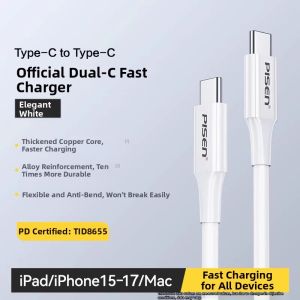 PISEN | Quick Charge Adapter for iPhone 13/14/15 Pro Max