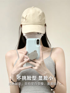 Retro Distressed Baseball Cap Wig Integrated Womens Long Straight Hair Double Braids Cool Trendy Hot Girl Hat Accessory