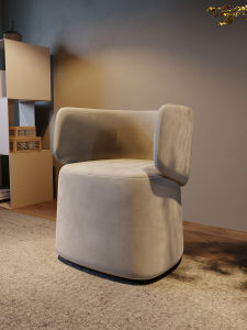 Minimalist Master Italian Style Light Luxury Single-Seat Sofa Chair Lazy Internet Celebrity Northern Europe Living Room Art Leisure Chair Home
