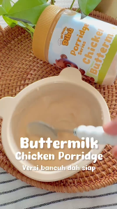 AIR TANGAN DIBU Bubur Bancuh Makanan Baby 6 7 8 Bulan Instant Baby Porridge