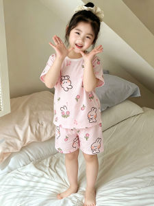JIFANPAUL | Breathable Cotton Short Sleeve Pajama Set 2pc