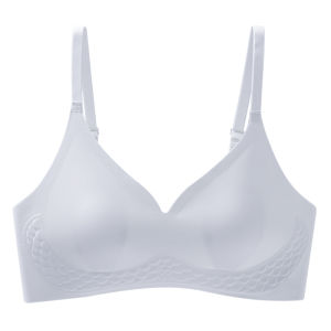 Miiow | Cool Sensation Seamless Ultra-Thin Womens Bra Rabbit Ear Cup No-Steel Adjustable Strap Breathable Underwear Summer Essential