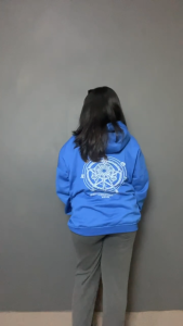 ZERTICO | HOODIE BOXY OVERSIZE | SATANIC BIRU