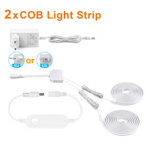 Tuya Zigbee COB Neon LED Strip Lights 24V Dimmable Smart Lamp Tape for Cabinet Bedroom Decor Works with Alexa Google SmartThings