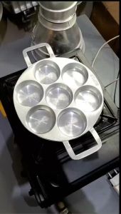 Cetakan Kue Lumpur Martabak Mini Apem Bika Ambon Wingko Babat tebal 7cm  dan Tutup Gratis Suti Kue