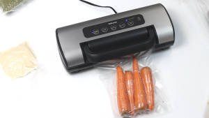 Vakumar 3206 Vacuum Sealer Machine 80kPa Double Motor Double Sealing Stainless Steel Panel Built-in Cutter Storage Bag Fast Vacuum Drainage Hole Food Sealer