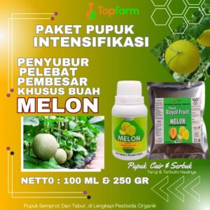 Pupuk Khusus Melon / Pupuk Khusus Buah Melon / Pupuk Organik Pelebat Buah Melon / Pupuk Pembesar Buah Melon Ag 21 / Pupuk Buah Melon
