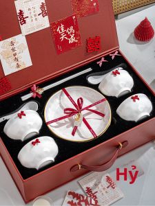 YANJIA | Bộ Dụng Cụ Ăn Trang Nhã Làm Quà Cưới hoặc Tân Gia