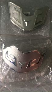 CẶP ỐP MỎ DÈ TRƯỚC / SAU DÙNG CHO ĐỜI XE SH 2020 2021 2022 2023 2024 - 125i 150i 160i CROM / INOX