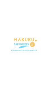[3 PACK] MAKUKU SAP Diapers Comfort Fit ukuran NB/S/M/L/XL/XXL x 3 Pack / Popok Anti Gumpal Tipe Perekat/Celana
