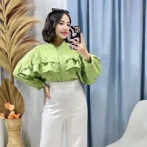 BLOUSE ATASAN WANITA / BLOUSE GEYA KATUN TWISTCONE