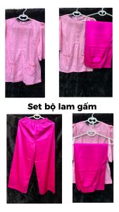 Set đồ bộ 2 món thiết kế chất lam gấm