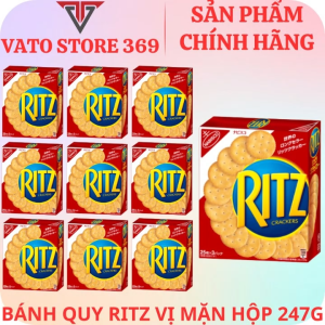 Bánh quy mặn RITZ crackers hộp 247g