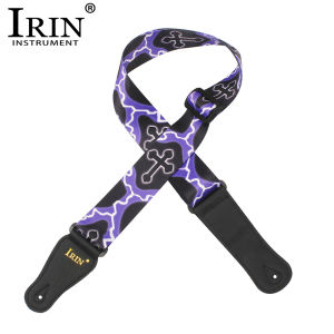 IRIN | IRIN Universal Guitar Strap PU Leather Ends Adjustable Acoustic Guitar Bass Crucifix Strap Belt Guitar Bass Parts & Accessories