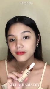 O.TWO.O Oil-control Liquid Foundation with Foundation Brush Poreless Full Coverage Concealer SPF30 PA+++ 24H Lasting Matte Finish Waterproof Cream Texture Face Cosmetics