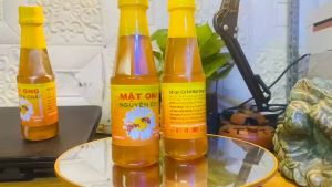[CHÍNH HÃNG] MẬT ONG TƯƠI NGUYÊN CHẤT THẢO MỘC THIÊN NHIÊN LONG KHÁNH CHAI 250ML