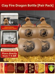XINGYUE | Fire Dragon Bottle & Fire Dragon Gourd Ornament