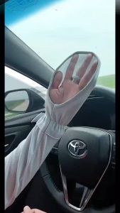 Outdoor Arm Sleeves Ice Silk Women Outdoor Arm Gloves Arm Cover Anti-UV Trendy Sun Protection Women Arm Wrap