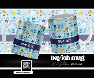 Boyish Mug (KID EDITION): Functional Kids Mug & Portable Travel Mug