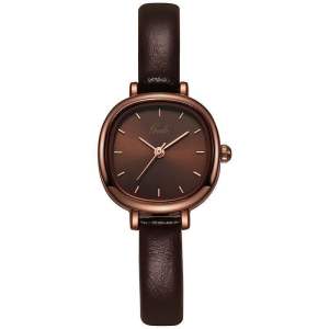 Billie Jam Tangan Wanita GEDI Tali Kulit Jam Analog Korea Vintage Anti Air Water Resistant BS029