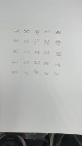 12g / Kantong Hiasan Kuku 3d Nail Art Diy/ Aurora / Beruang / Kupu-Kupu Untuk Aksesoris Nail Art / Manicure Charms Berlian Imitasi Untuk Aksesoris Nail Art