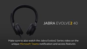 JABRA EVOLVE 2 40 | BRANDNEW