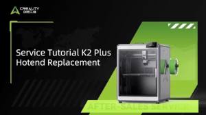 Creality | Creality K2 Plus Ceramic Heating Block Hotend Kit Quick-swap 350°C High Temperature All-Metal Integrated Design 3D Printer Parts