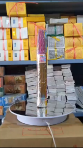 Một Bó Nhang Đôi 4 Tất Lưu Hiệp Thành AAA Na Tra Thơm Trầm Dịu Nhẹ