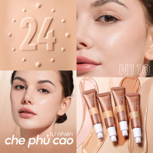 O.TWO.O Bộ 3 Bộ Trang Điểm Da Mặt Vô Hình Lỗ Chân Lông Kem Lót Kiểm Soát Dầu Nền Trang Điểm Lâu Dài Sáng Da Mịn Kem Nền Trang Điểm Cho Nữ