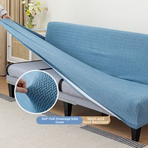 Thick Full-cover Elastic Sofa Cover For Single-armless Sofa