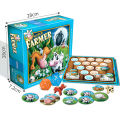 Super Farmer Tabletop Game Granna Board Game Educational Children's Toy Farm Animal Theme Suitable for Ages 4 to 14 Years Old. 