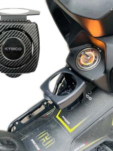 Foldable Water Cup Holder for Guangyang RacingH150 Coffee Milk Tea Cup Holder RKS150 RKH Bicycle Riding Equipment Accessories