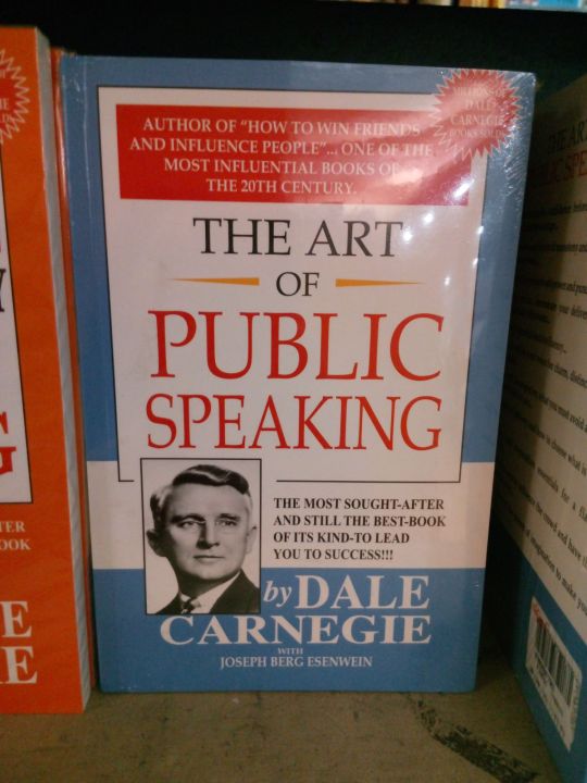 The Art of Public Speaking Dale Carnegie | Lazada PH