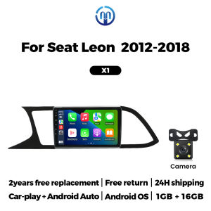Navifly 9 Inch Car Stereo For Seat Leon 2012-2018 Android Auto FM RDS Radio Wireless Carplay BT GPS Navigation Car Audio Player