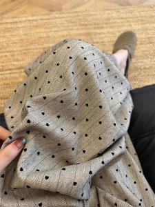 กางเกงขายาวทรงตรงเอวสูงสำหรับผู้หญิง ทรงหลวม ทรงลำลอง ลายทาง ทรงเข้ารูป ฤดูใบไม้ผลิและฤดูร้อน 2025 กางเกงขายาวทรงขากว้าง