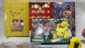 Pokemon Figure Christmas Advent Calendar Box Gifts Kawaii Pikachu Anime Figural Action Model Kid Toys