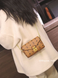 Mini Envelope Crossbody Bag for Women Luxury Urban Simple Style Chain Strap Single Shoulder Satchel Small Square Bag