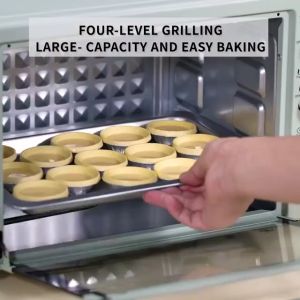 (Malaysia 3 pin plug)Electric Oven 15/25/48L Toaster Baking Pizza with Tray Ketuhar elektrik
