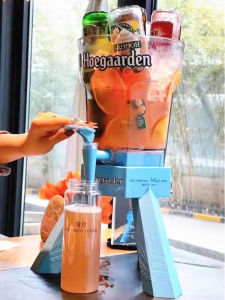 Popular Beer Barrel with Tap for Bars Commercial Use Synthetic Material Beer Gun Beer Keg Beer Fountain Bar Essential