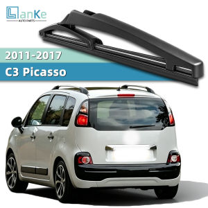Lanke Car Rear Window Wiper for Citroen C3 Picasso 2011-2017 Daily Rear Window Care Stable Wipe Performance Rain Snow Dust Ready