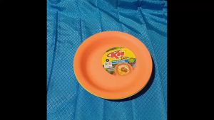 (Murah Meriah) Piring Makan dari Bahan Plastik Diameter 22 cm KH Delia