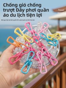 Travel Season | Dây Phơi Quần Áo Du Lịch Chống Gió Có Tính Nhuần