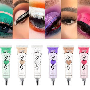 Matte Eye Shadow Primer เหมาะสําหรับ Oily Eyelid Eye Makeup BASE กันน้ําและคราบทนทานครีมแต่งหน้า