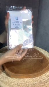 Plastik Display 10x10 Cm isi 100 lembar / Plastik Perlize / Plastik OPP Gantung untuk Kemasan Aksesoris & Snack