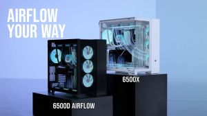 CORSAIR CASE เคสคอมพิวเตอร์ 6500D AIRFLOW (E-ATX) TEMPERED GLASS / ประกัน 2 ปี