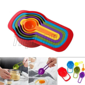 Bộ 6 muỗng đong nhựa nhiều màu