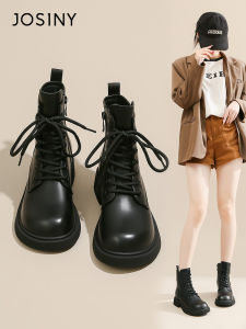 Josiny | Thick-soled Furry Winter Boots Short Ankle
